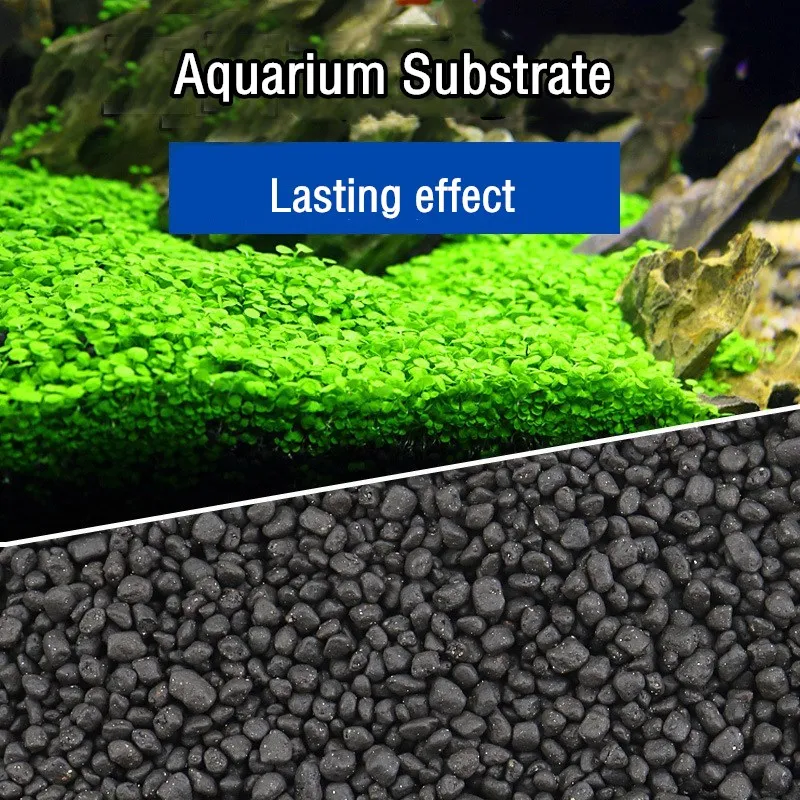Aquasoil Substrate - 500g水槽用植栽土壌基質肥料天然粘土砂利水生植物淡水魚水槽用底砂