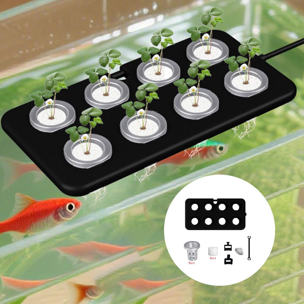 Aquarium Planted Wall - 水生浮遊植栽ボード植栽バスケット 22.8*11.7 センチメートル壁掛け吸盤水族館造園用品