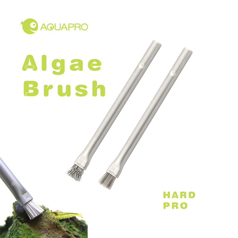 Aquarium Plant Utensils - ステンレス鋼の歯ブラシクリーニングブラシ,水族館のクリーニングアクセサリー,ソルトとフレッシュウォータープラント