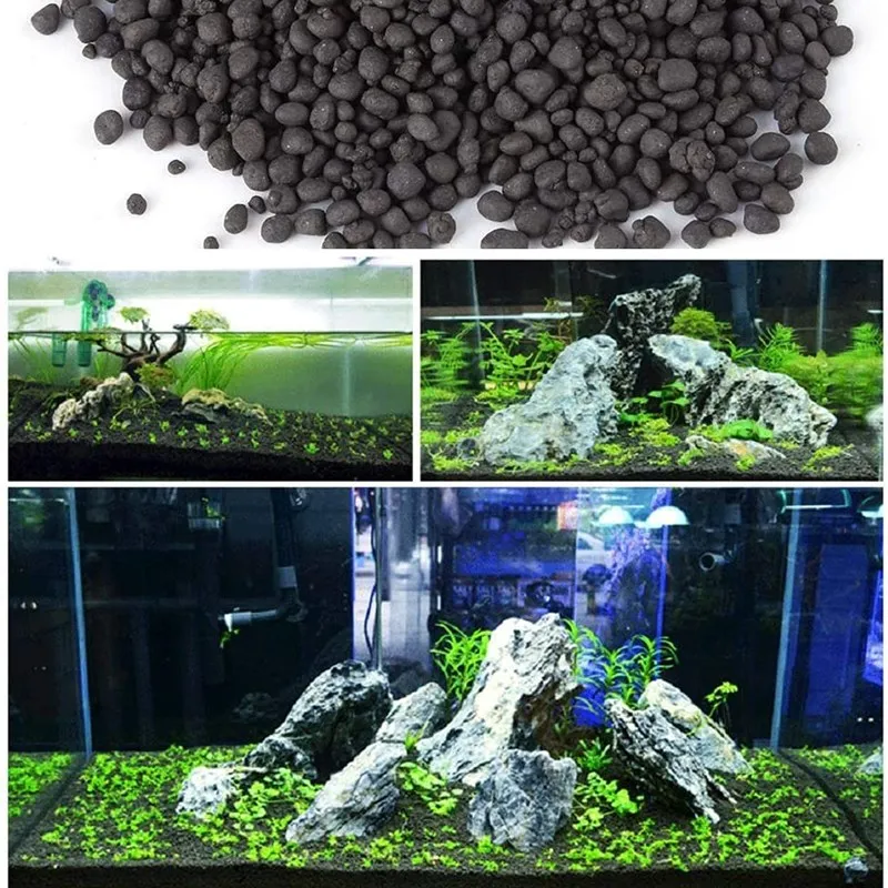 500g水槽用植栽土壌基質肥料天然粘土砂利水生植物淡水魚水槽 - Aquasoil Substrate のレビューと価格