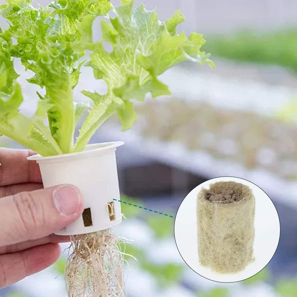 50個入り 27*20mmサイズ 水耕栽培苗床ブロック 水耕 - Aquasoil Substrate のレビューと価格