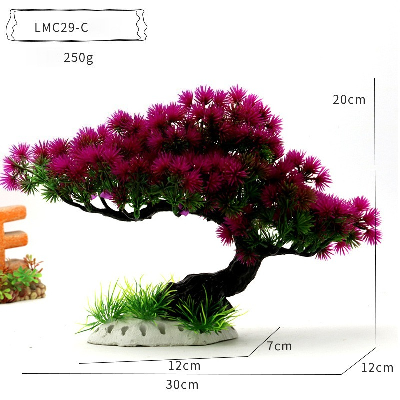 プラスチック製水草水槽飾りシミュレーション植物水槽造園装飾花 - Planted Aquarium With Rocks のレビューと価格