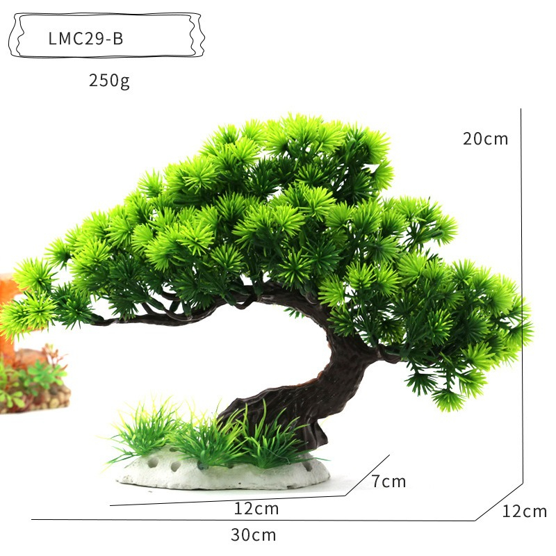 プラスチック製水草水槽飾りシミュレーション植物水槽造園装飾花 - Planted Aquarium With Rocks のレビューと価格