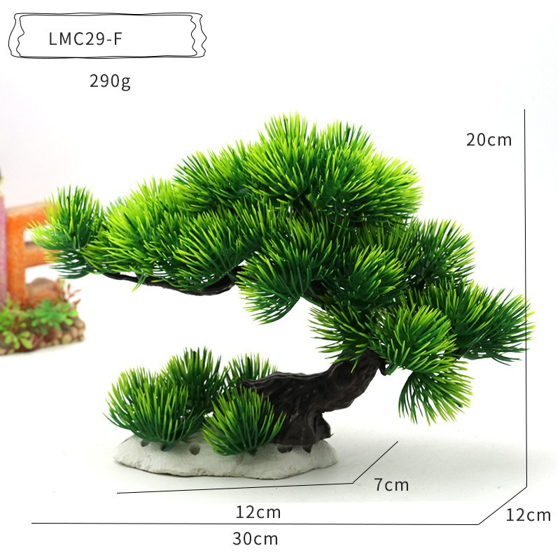 プラスチック製水草水槽飾りシミュレーション植物水槽造園装飾花 - Planted Aquarium With Rocks のレビューと価格
