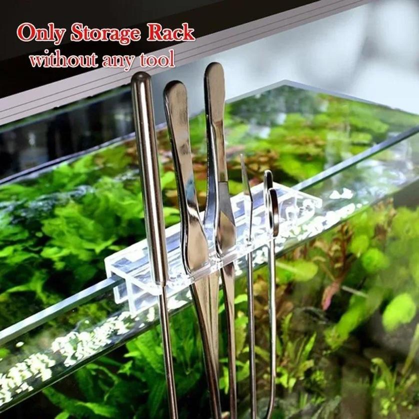 1個入り 新品 水槽植物ツール収納ラック アクリルホルダー  - Aquarium Plant Utensils のレビューと価格