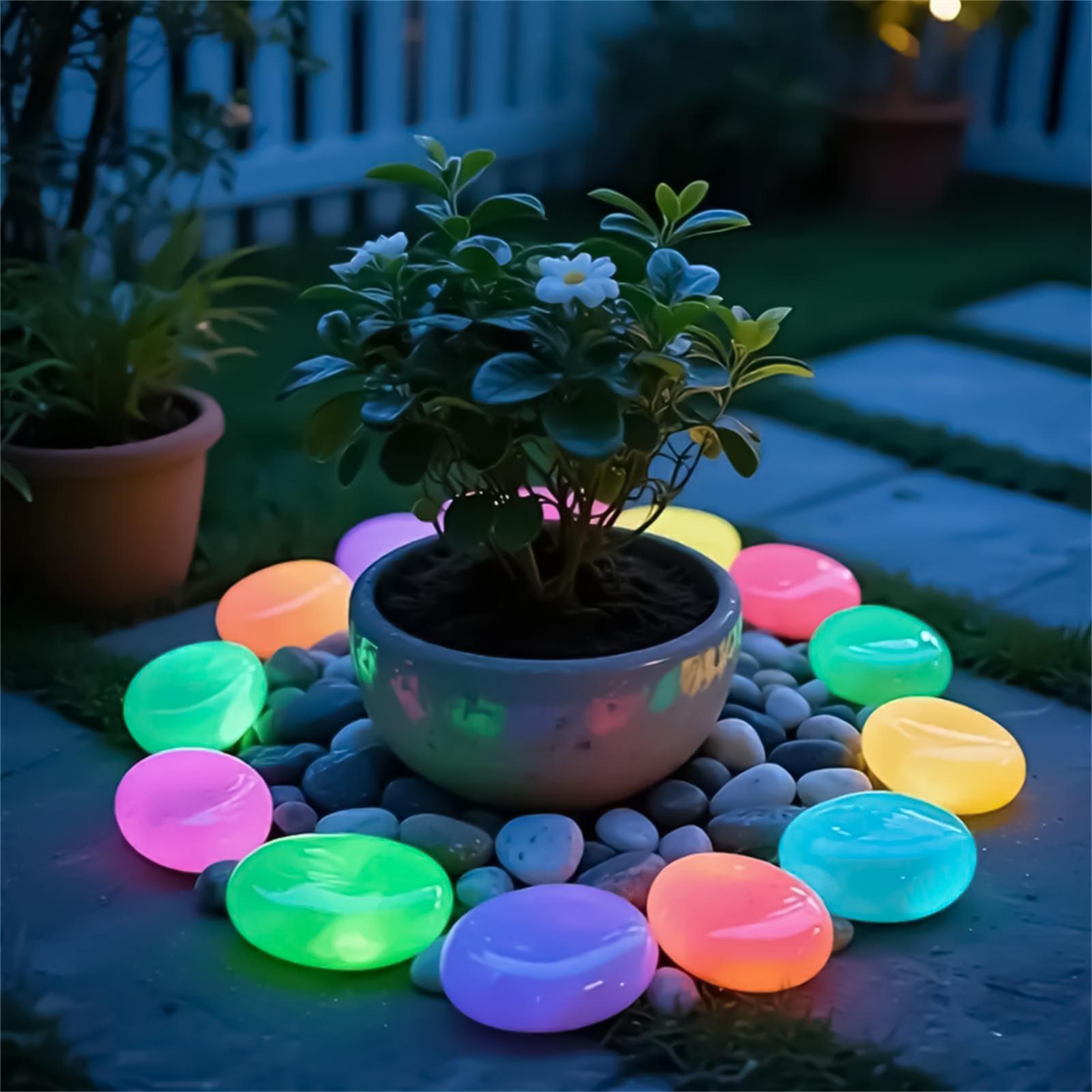 造園用石 20個入り 1.8インチ カラフルな光る小石 川石 - Planted Aquarium With Rocks のレビューと価格