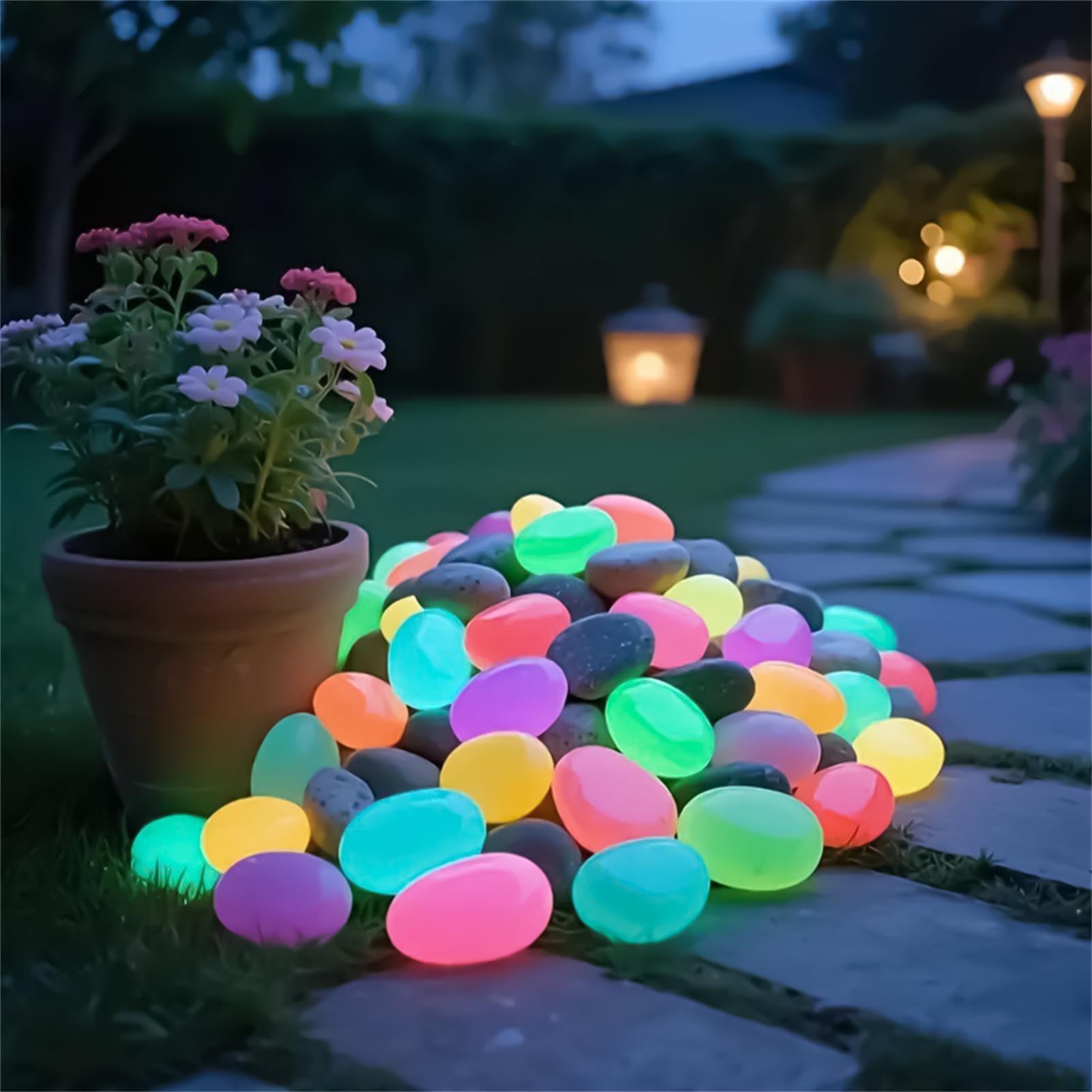 造園用石 20個入り 1.8インチ カラフルな光る小石 川石 - Planted Aquarium With Rocks のレビューと価格