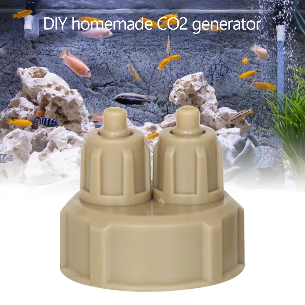 水族館 CO2 システム発生器ボトルキャップ水槽生きている植 - Aquarium Plant Utensils のレビューと価格