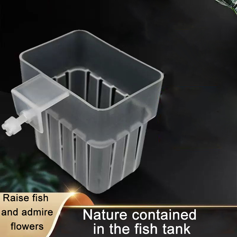 水槽用透明水耕栽培バスケット 壁掛け式上陸植物スタンド -  - Aquarium Planted Wall のレビューと価格