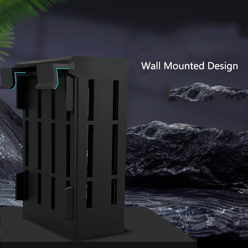 黒水族館植栽バスケット水耕サポート吊り下げ可能な水槽水草カッ - Aquarium Planted Wall のレビューと価格
