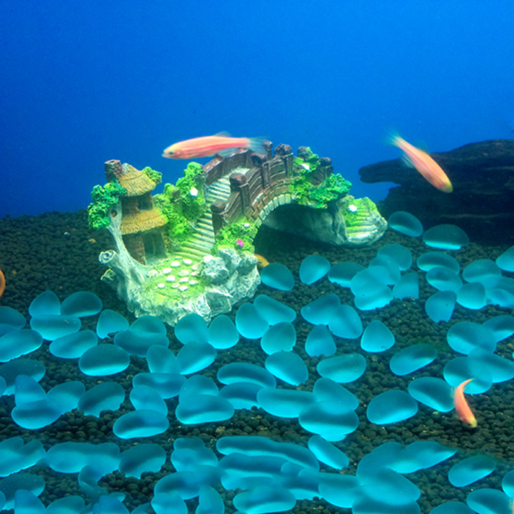 水族館アクセサリーアーバー木の植物偽造園水槽の装飾人工橋築山 - Planted Aquarium With Rocks のレビューと価格