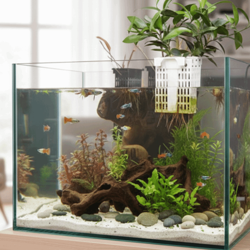 壁掛け水生植物ホルダー多用途プラスチック水槽植物ホルダー伸縮 - Aquarium Planted Wall のレビューと価格