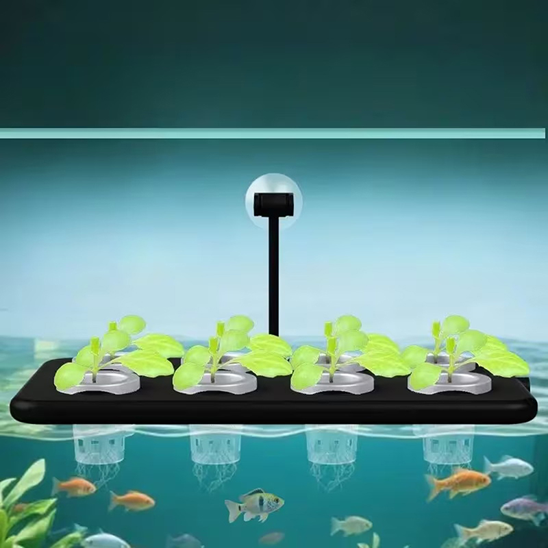 水槽用フローティング水耕栽培キット 壁掛け式吸盤 土を使わな - Aquarium Planted Wall のレビューと価格